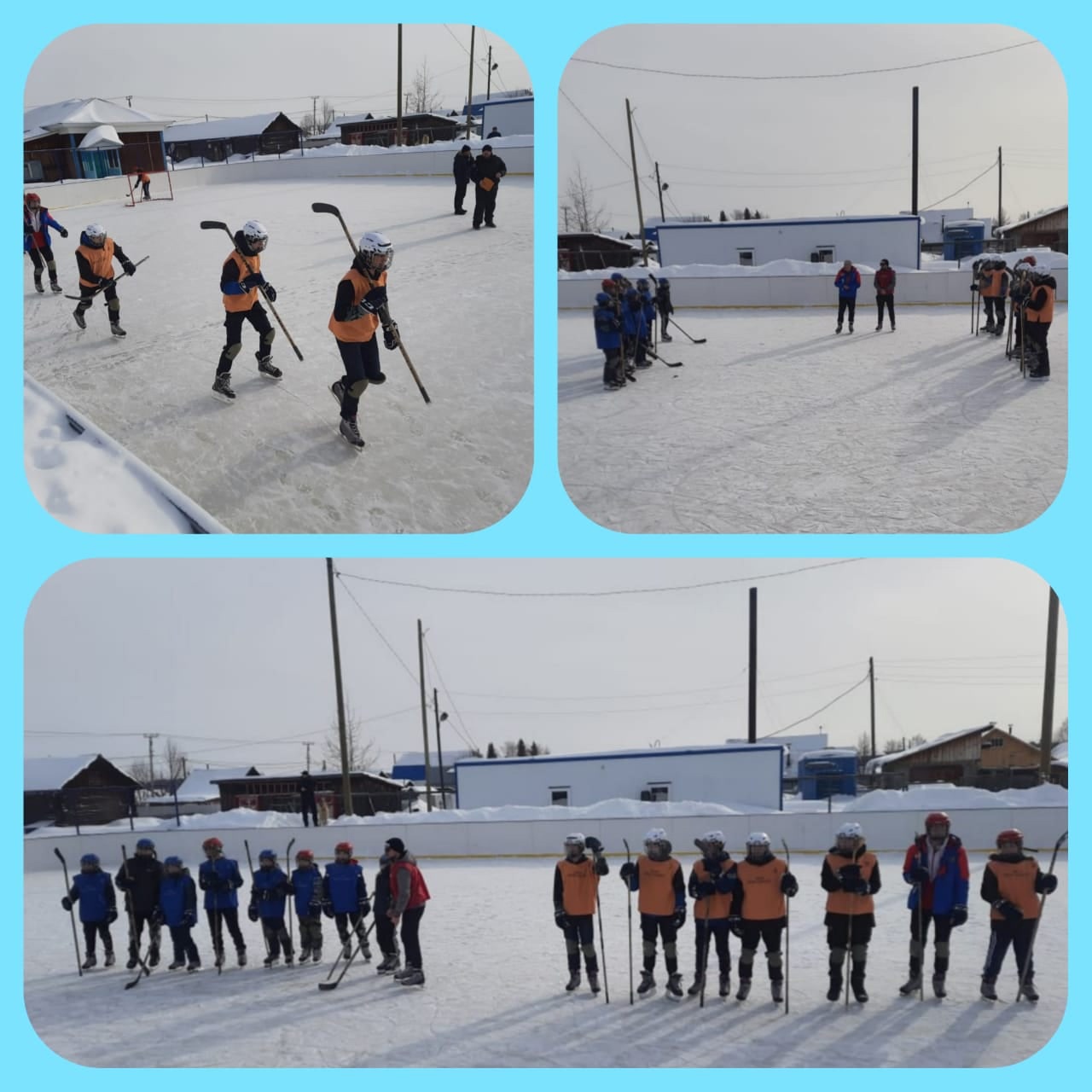 Соревнования по хоккею с шайбой на кубок Главы сельского поселения Саранпауль. 