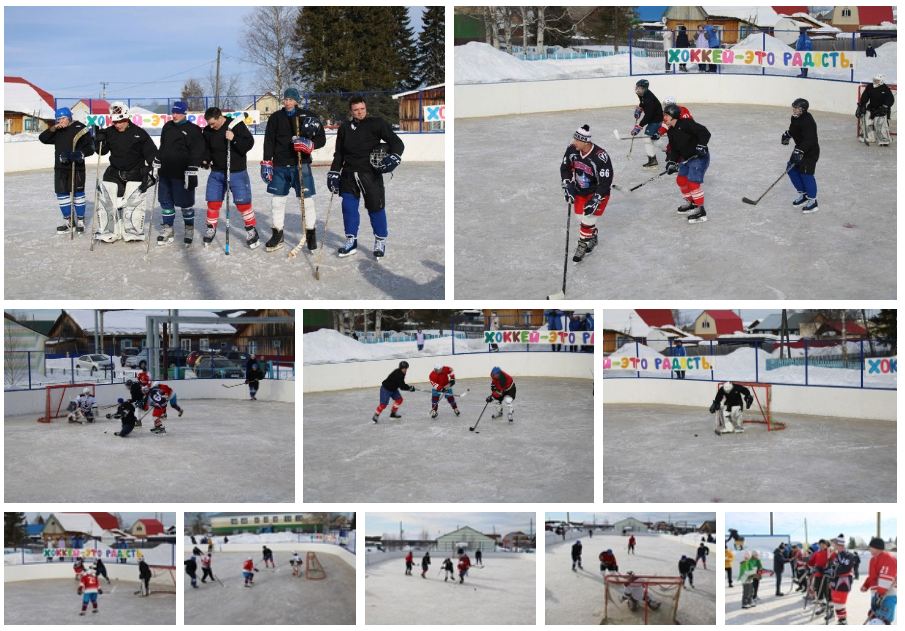 Поселковые соревнования по хоккею на кубок главы с.п. Саранпауль.